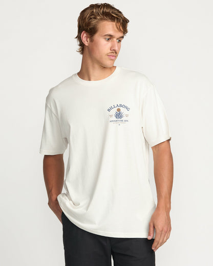 Billabong Men's A\/Div Agave Tee - Off White