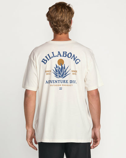 Billabong Men's A\/Div Agave Tee - Off White