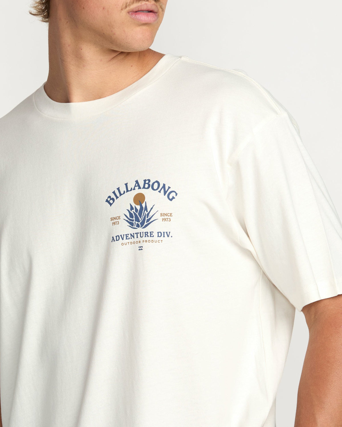 Billabong Men's A\/Div Agave Tee - Off White