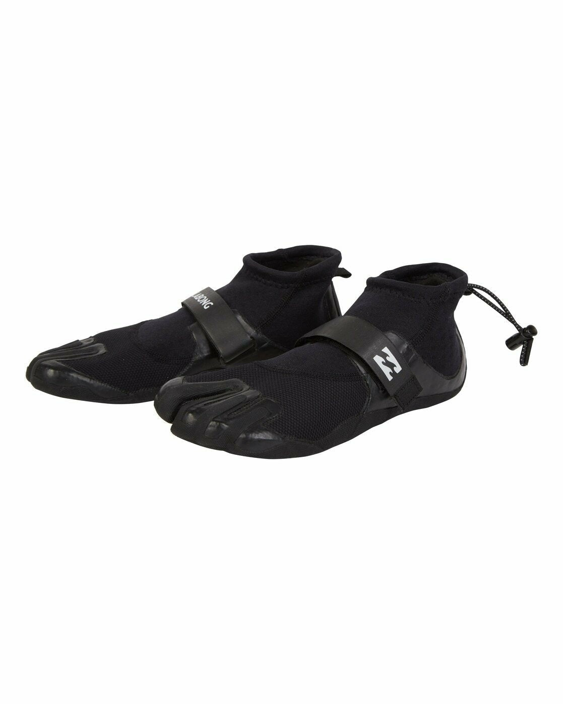 Billabong Men's 2mm Pro Reef Flatlock Wetsuit Boots - Black