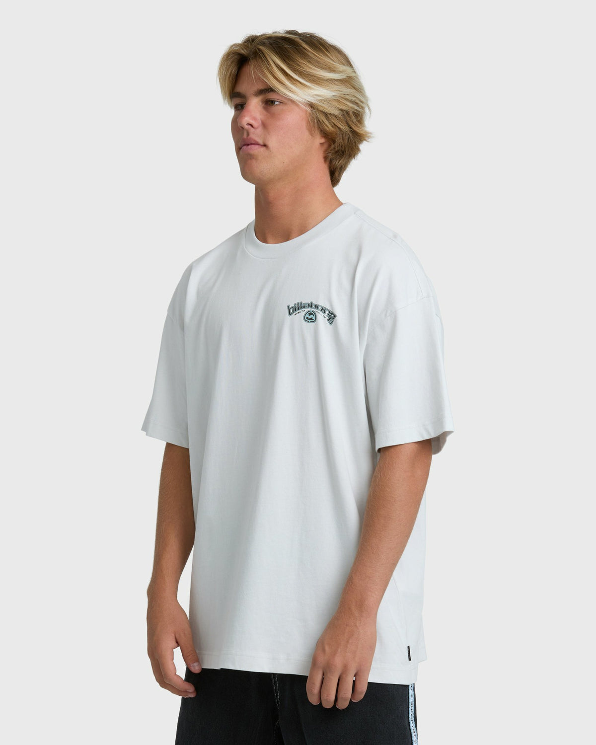 Billabong Men's Spec 73 Bio Arch OG Short Sleeve T-Shirt - Fog Gray