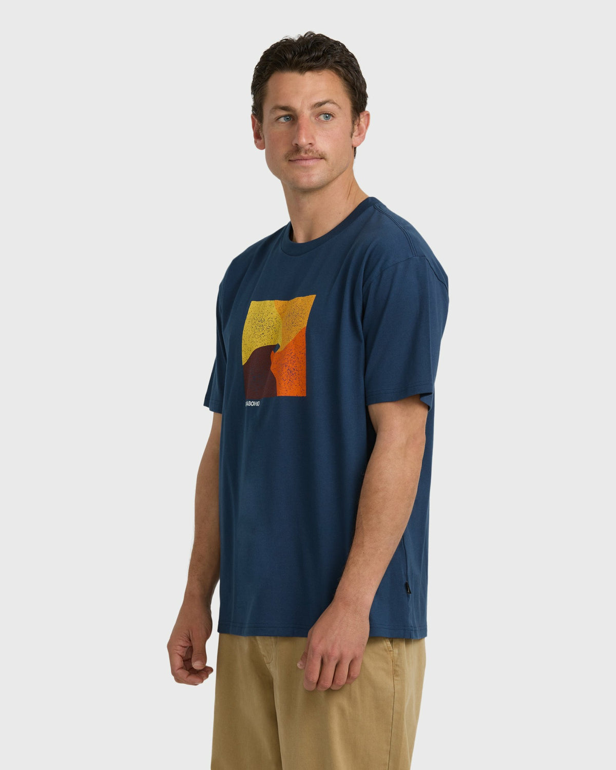 Billabong Men's Minds Eye Regular Short Sleeve T-Shirt - Midnight