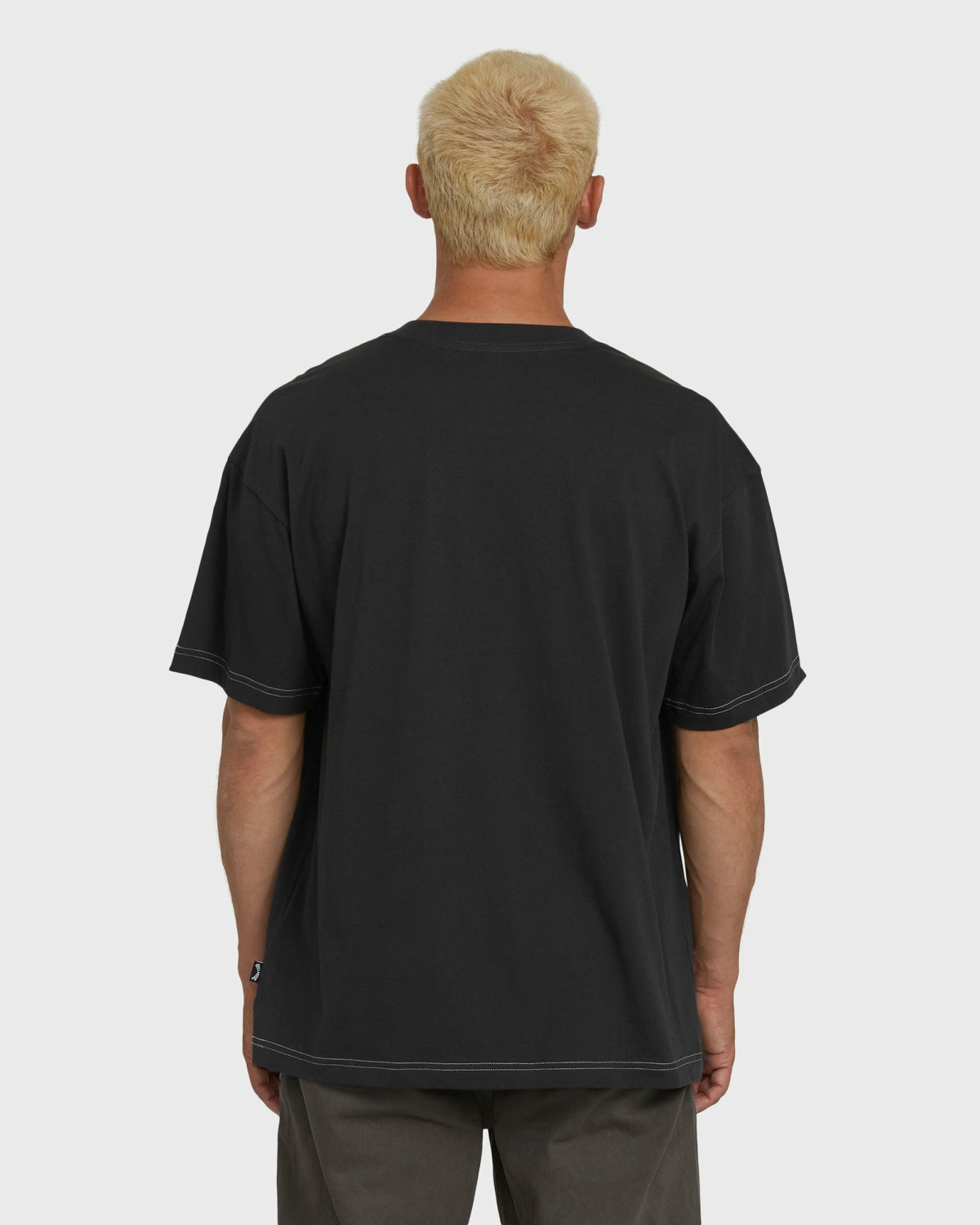 Billabong Men's Dash OG Short Sleeve Knit T-Shirt - Washed Black