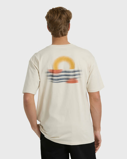 Billabong Men's Eclipse Regular Short Sleeve T-Shirt - Chino