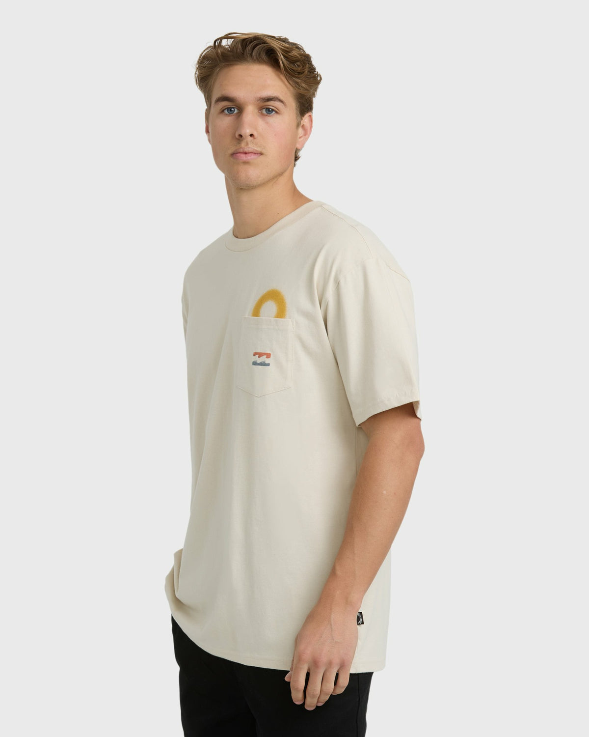 Billabong Men's Eclipse Regular Short Sleeve T-Shirt - Chino