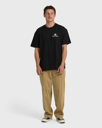 Billabong Men's A.I. Bio Wave OG Short Sleeve T-Shirt - Black