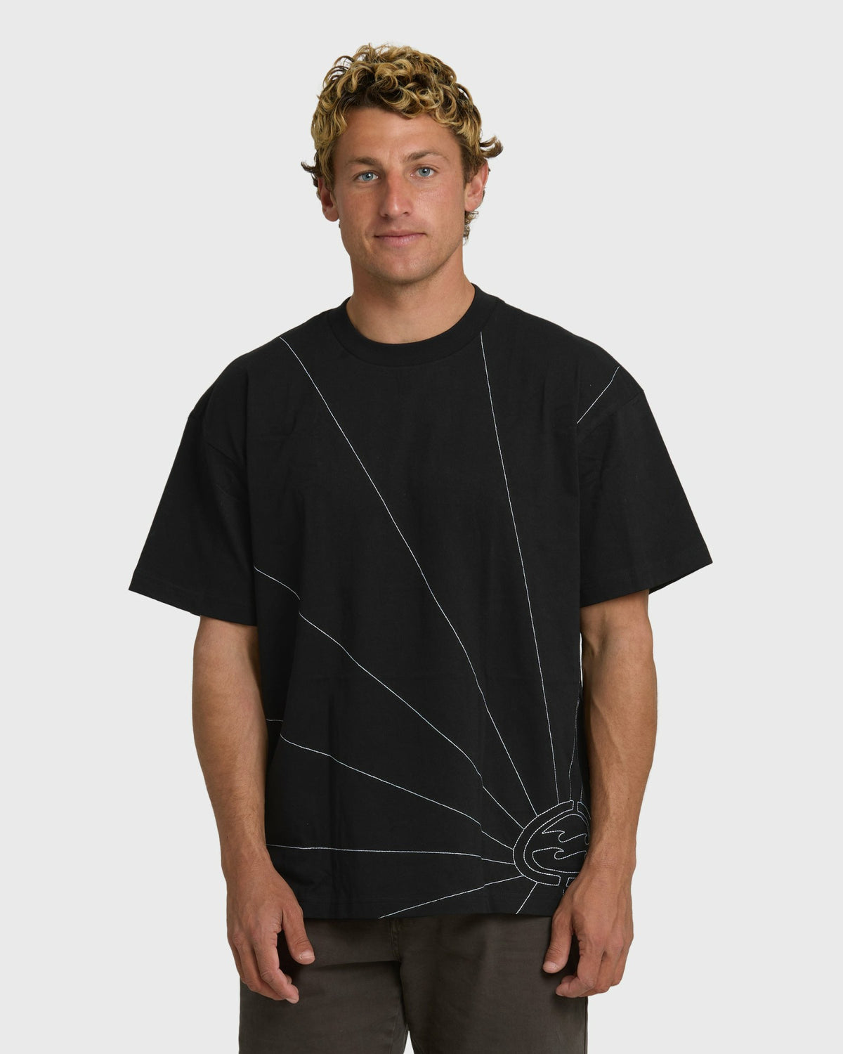 Billabong Men's A.I. Bio Stitch OG Short Sleeve T-Shirt - Black