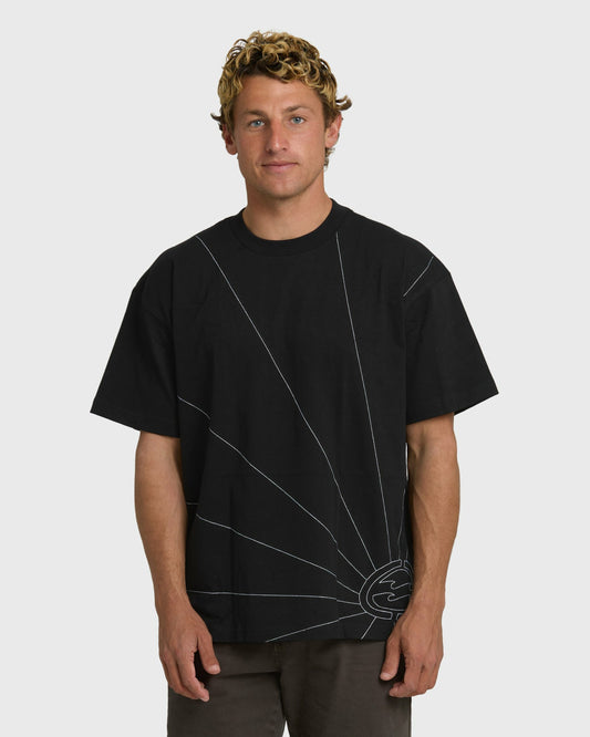 Billabong Men's A.I. Bio Stitch OG Short Sleeve T-Shirt - Black