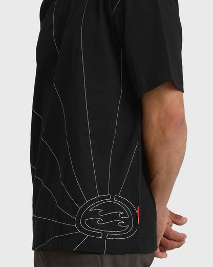 Billabong Men's A.I. Bio Stitch OG Short Sleeve T-Shirt - Black
