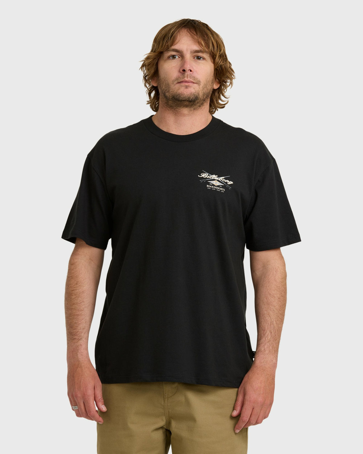 Billabong Men's Crossboards Short Sleeve T-Shirt - Chino