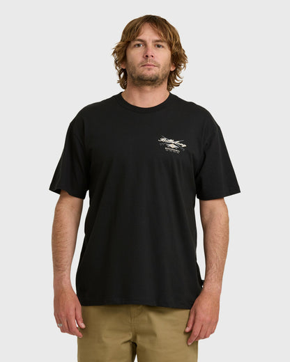 Billabong Men's Crossboards Short Sleeve T-Shirt - Chino