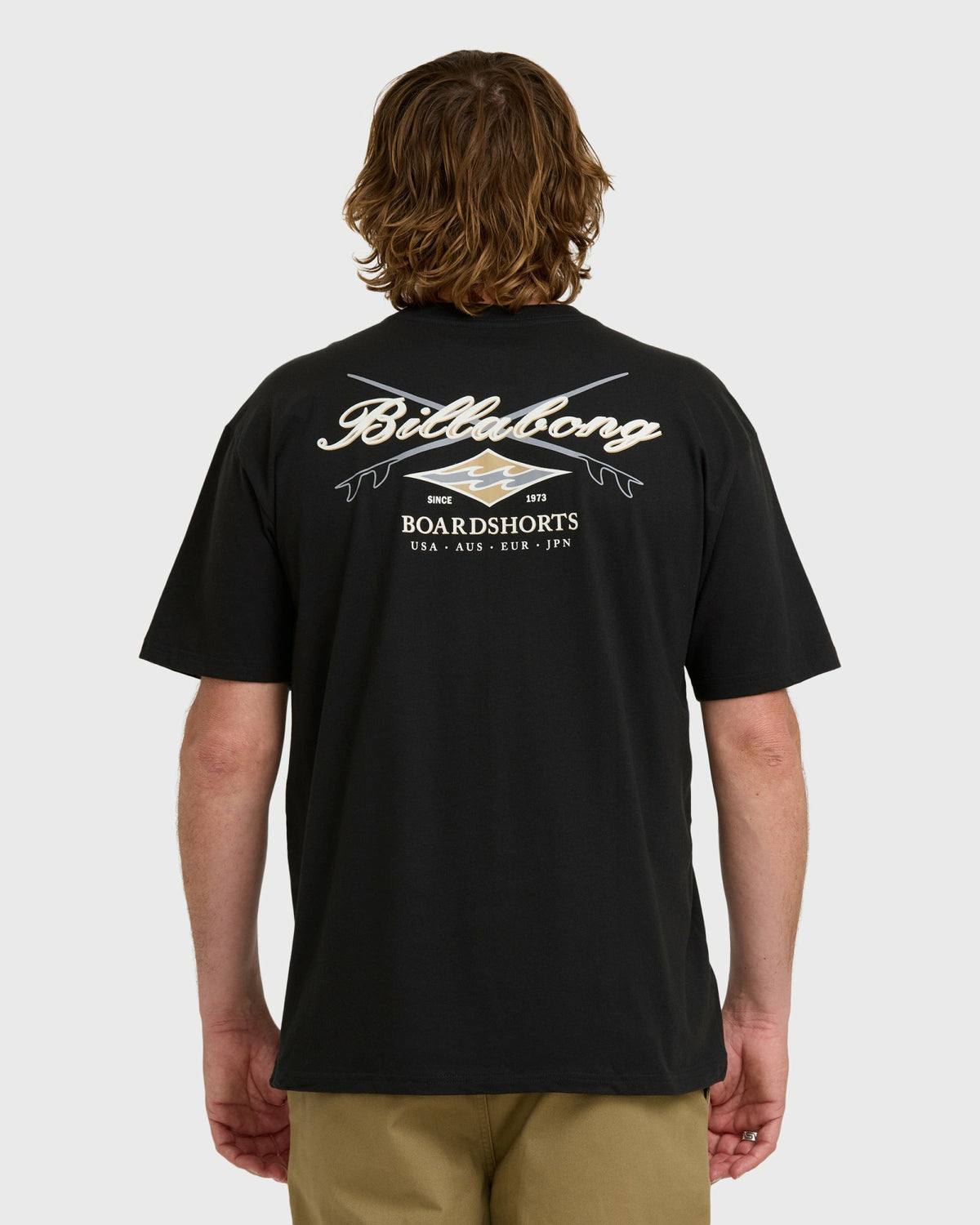 Billabong Men's Crossboards Short Sleeve T-Shirt - Chino