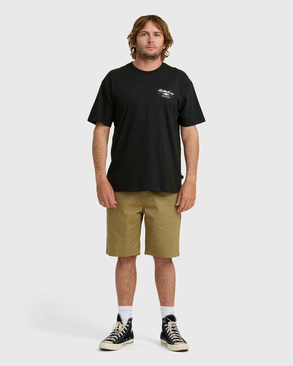 Billabong Men's Crossboards Short Sleeve T-Shirt - Chino