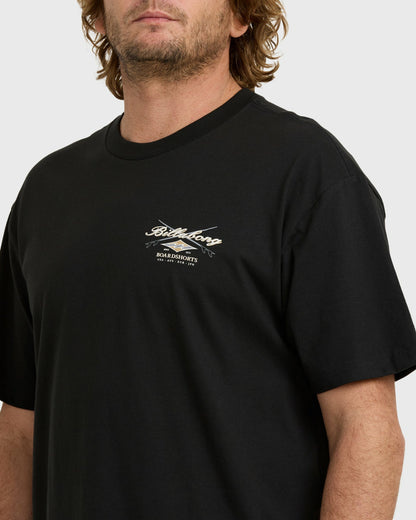 Billabong Men's Crossboards Short Sleeve T-Shirt - Chino