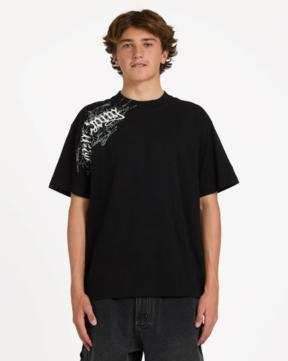 Billabong Men's Immortal Blast Short Sleeve Knit T-Shirt - Black