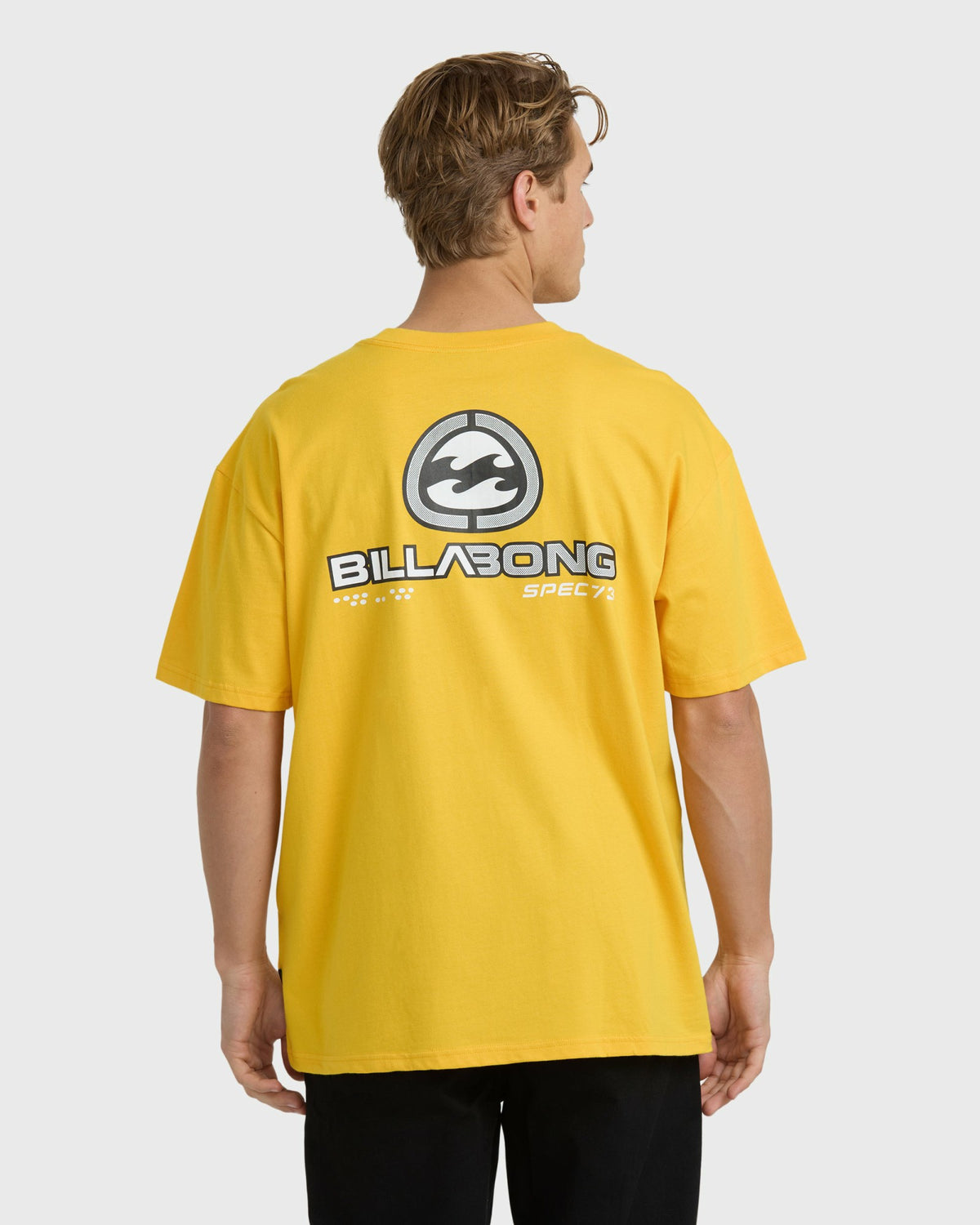 Billabong Men's A.I. Bio Wave OG Short Sleeve T-Shirt - Yellow