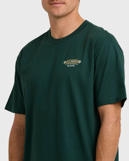 Billabong Men's Secret Spot Regular Short Sleeve T-Shirt - Forest