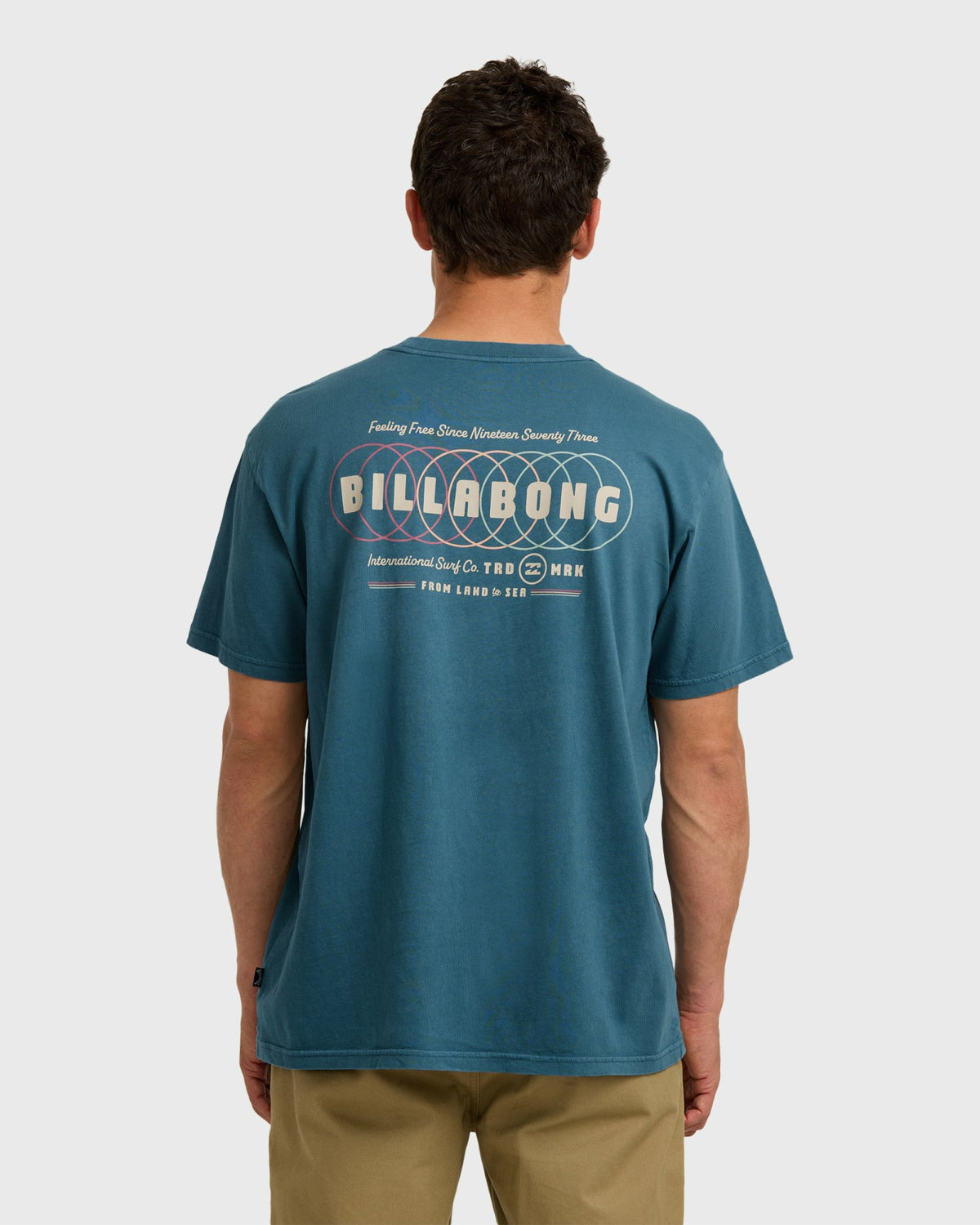 Billabong Men's South Runner Premium Ww Short Sleeve T-Shirt - Real Teal