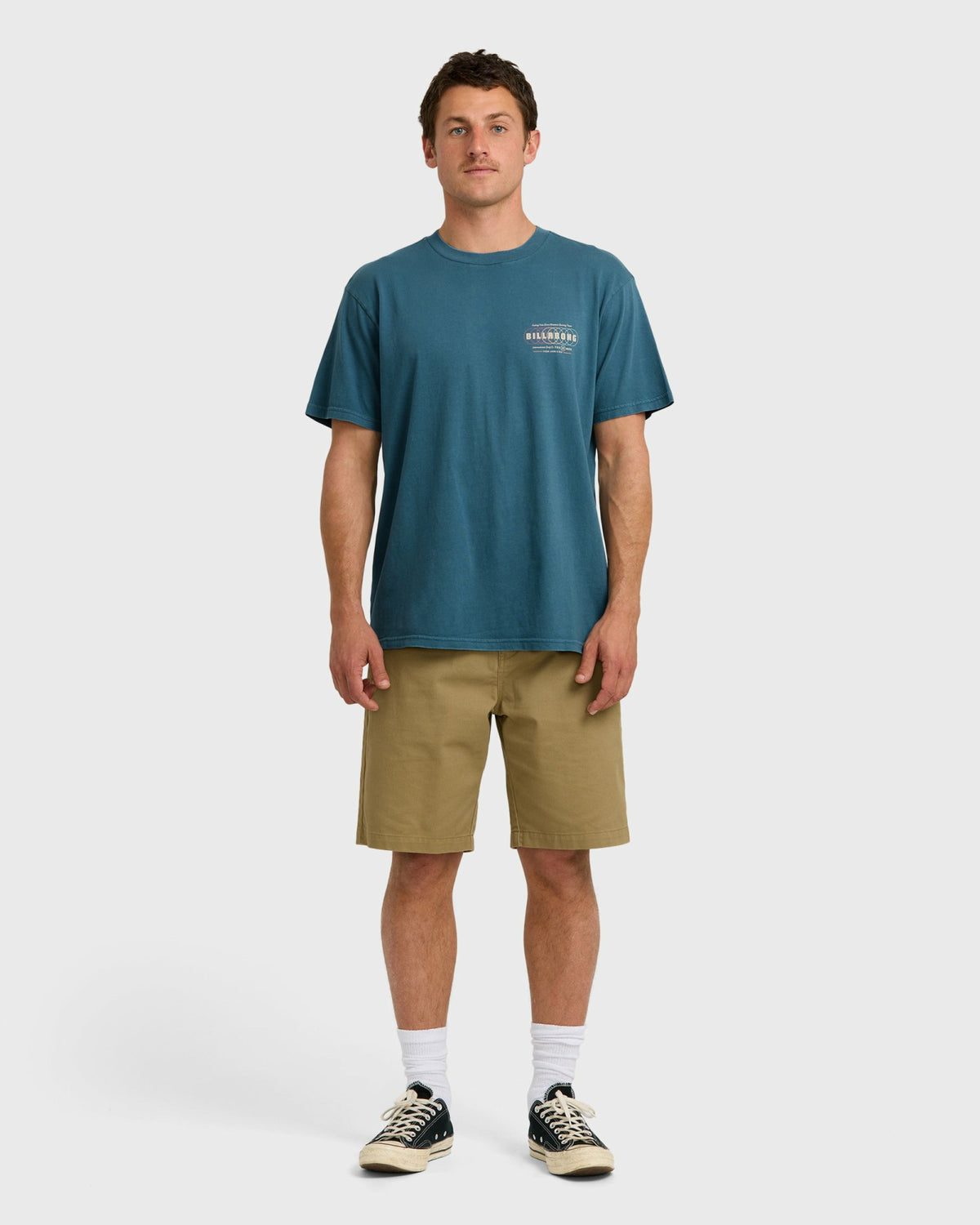 Billabong Men's South Runner Premium Ww Short Sleeve T-Shirt - Real Teal