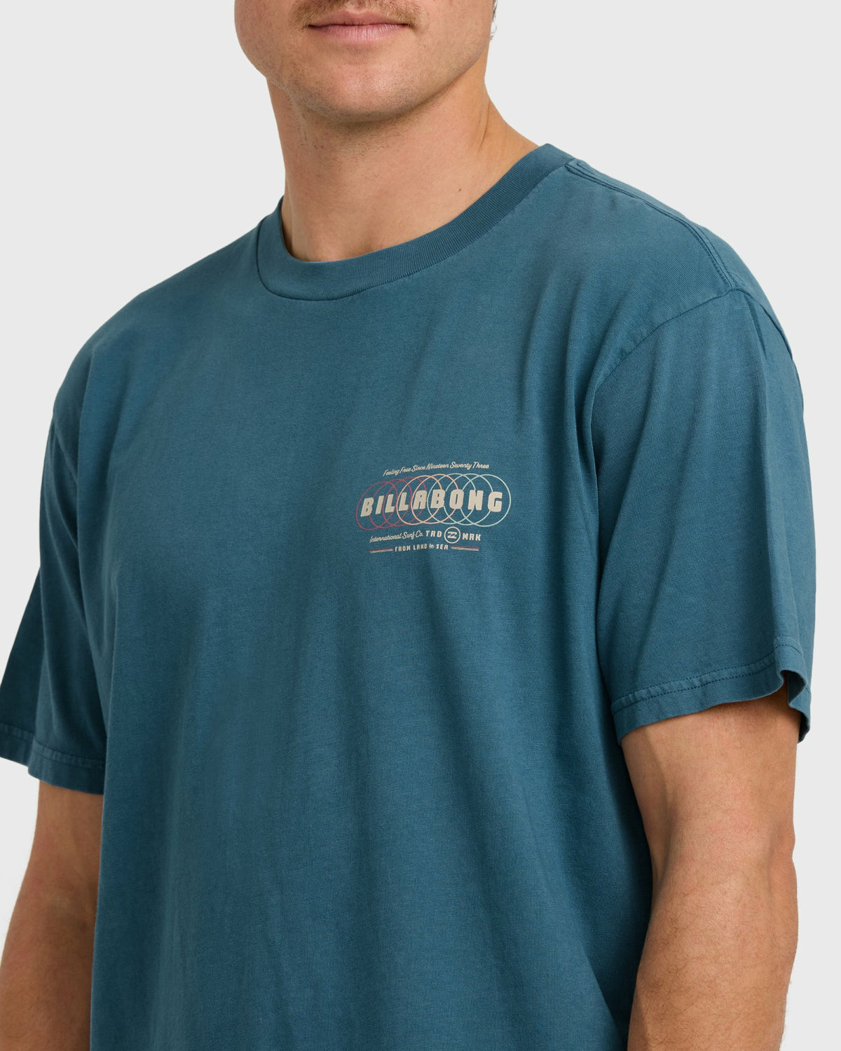 Billabong Men's South Runner Premium Ww Short Sleeve T-Shirt - Real Teal
