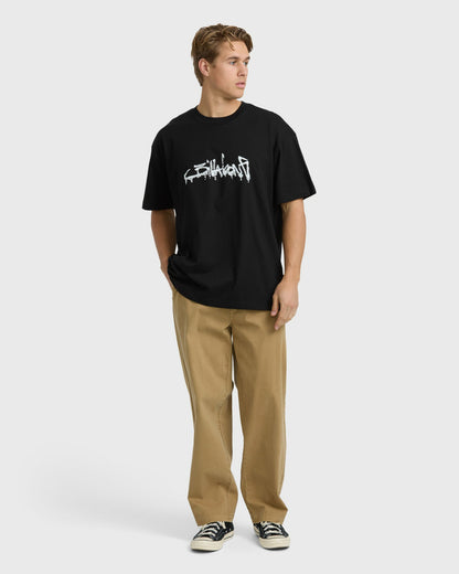Billabong Men's Identity OG Short Sleeve T-Shirt - Black