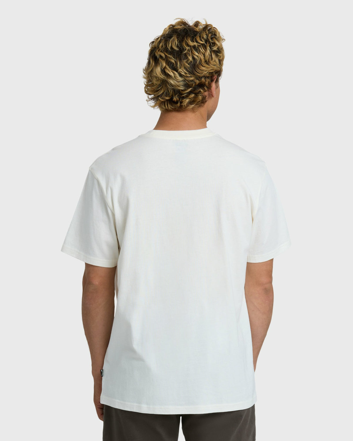 Billabong Men's Subconscious Premium Short Sleeve T-Shirt - Off White