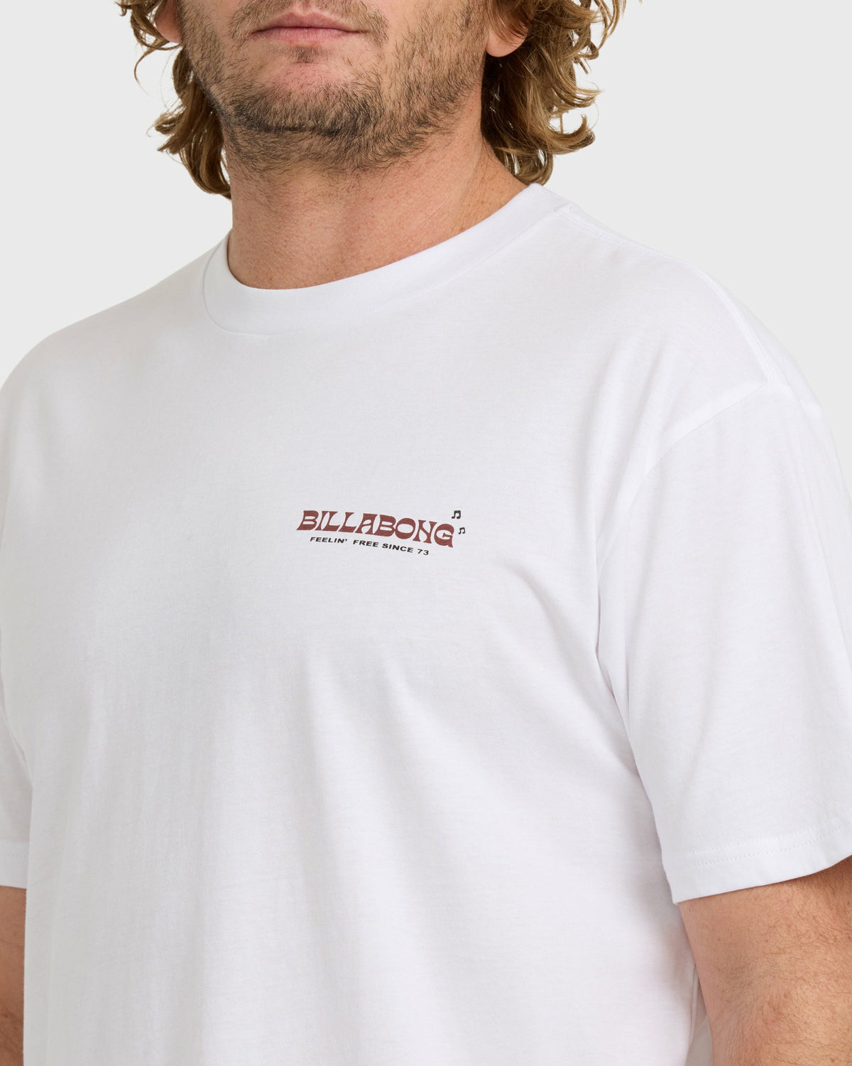 Billabong Men's Under The Sun Premium Short Sleeve T-Shirt - White