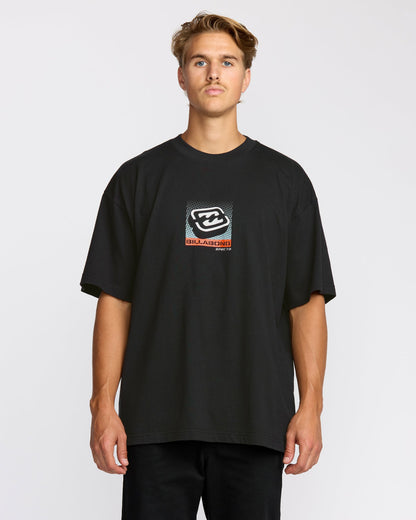 Billabong Men's Spec 3D Short Sleeve T-Shirt - Black