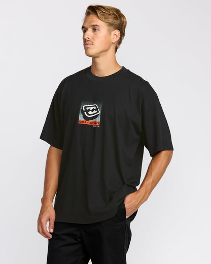 Billabong Men's Spec 3D Short Sleeve T-Shirt - Black