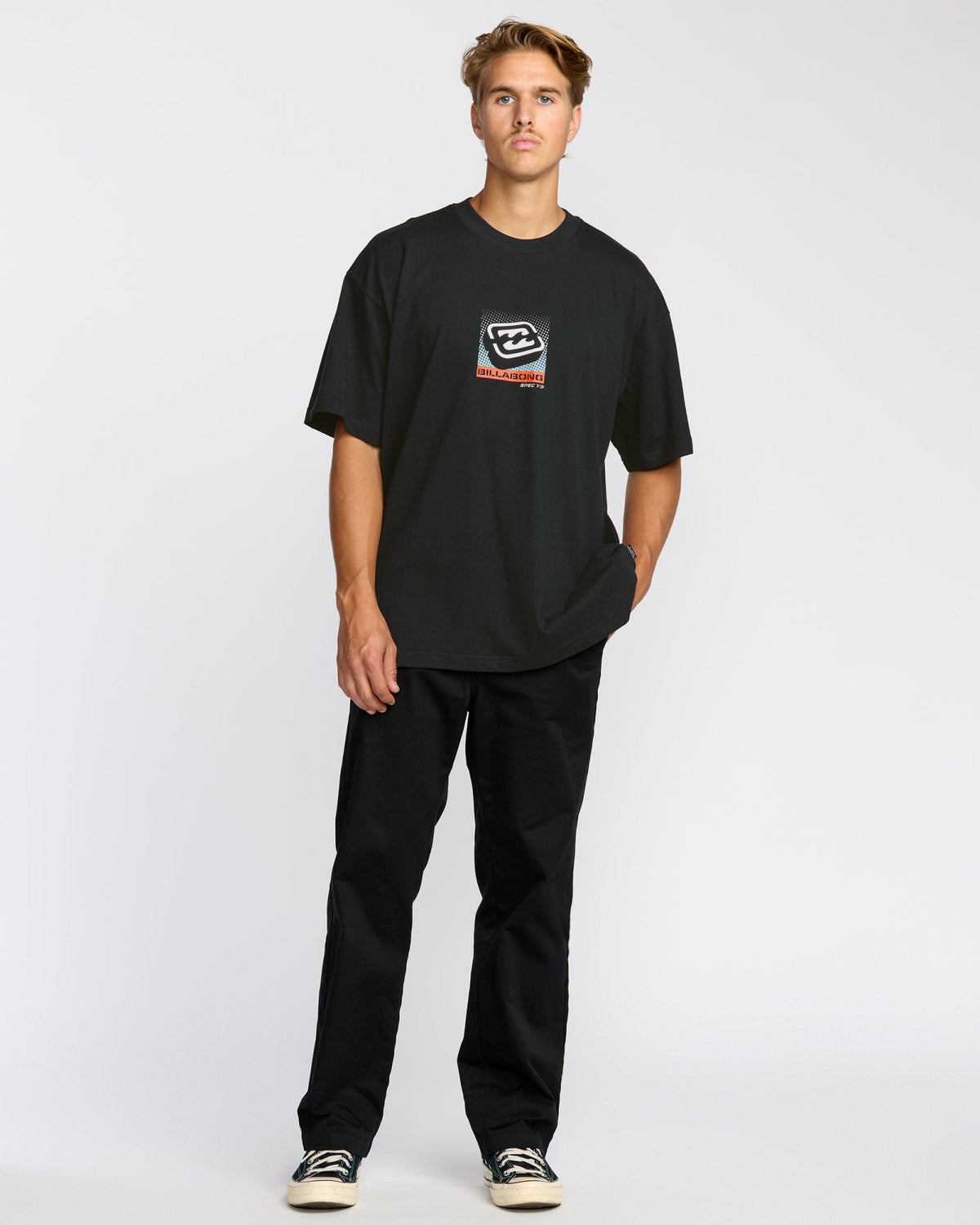 Billabong Men's Spec 3D Short Sleeve T-Shirt - Black