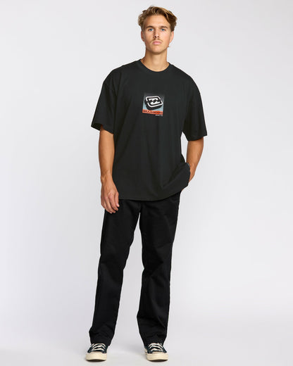 Billabong Men's Spec 3D Short Sleeve T-Shirt - Black