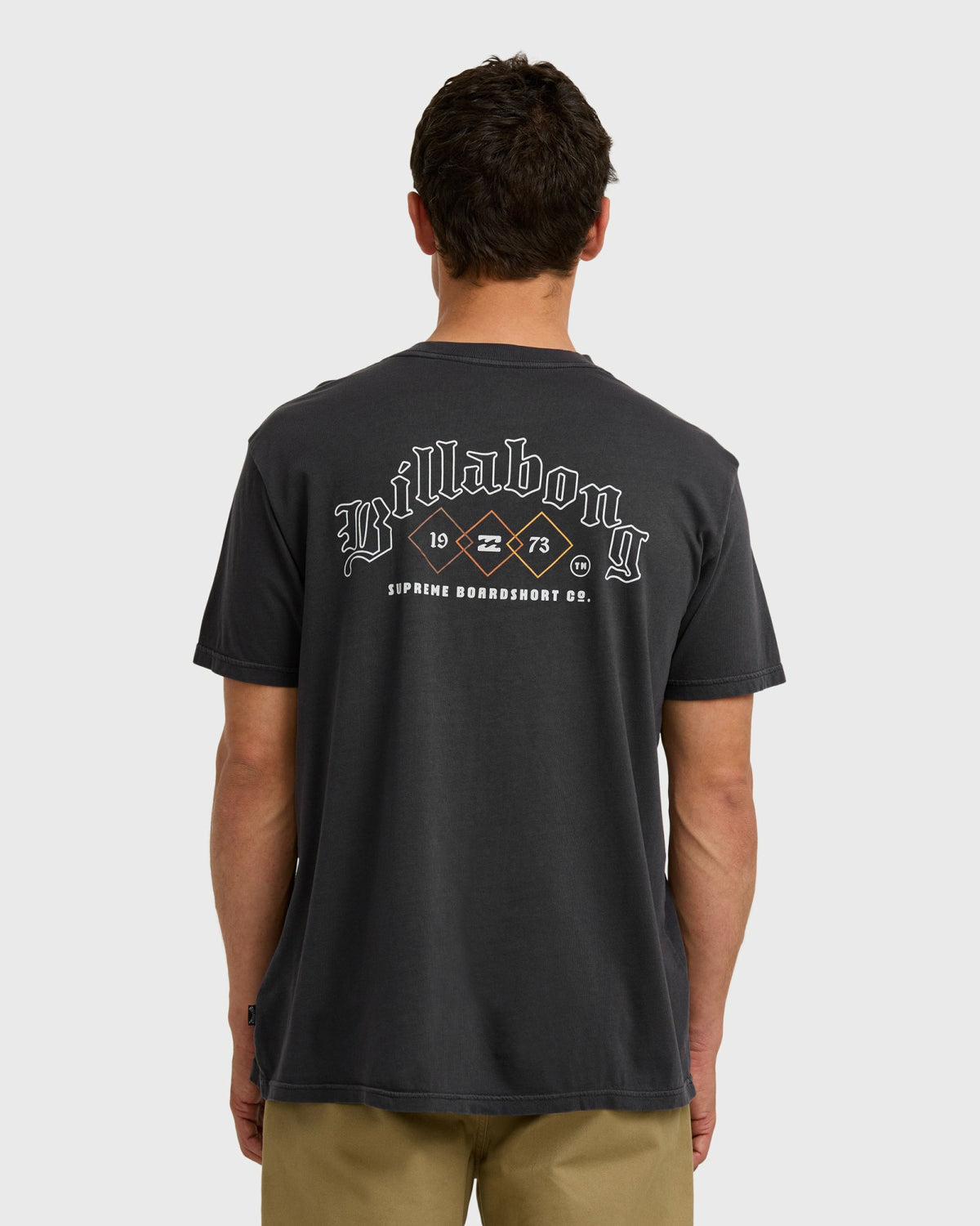 Billabong Men's South Runner Premium Ww Short Sleeve T-Shirt - Washed Black
