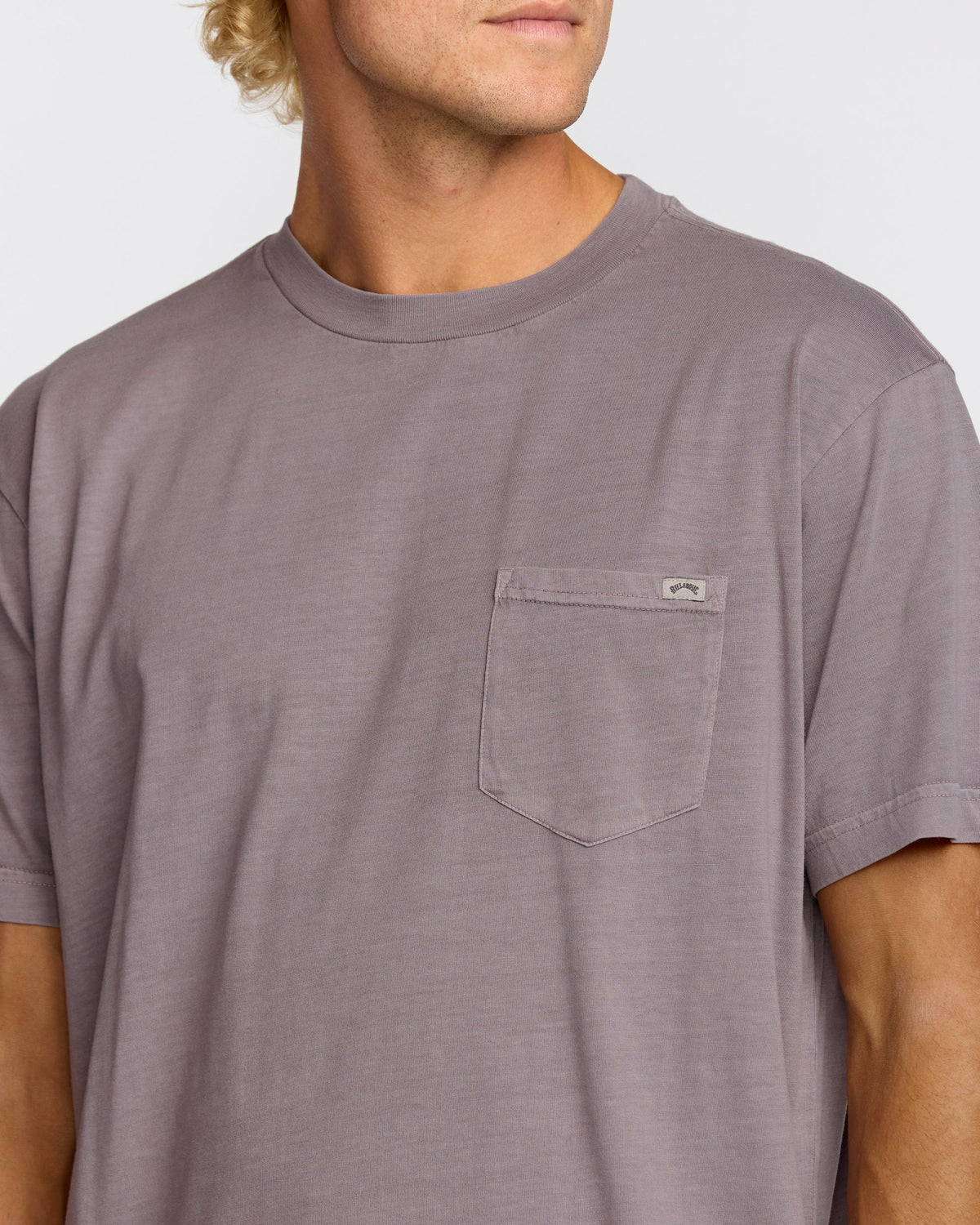 Billabong Men's Essential Premium Wave Wash T-Shirt - Grey Violet