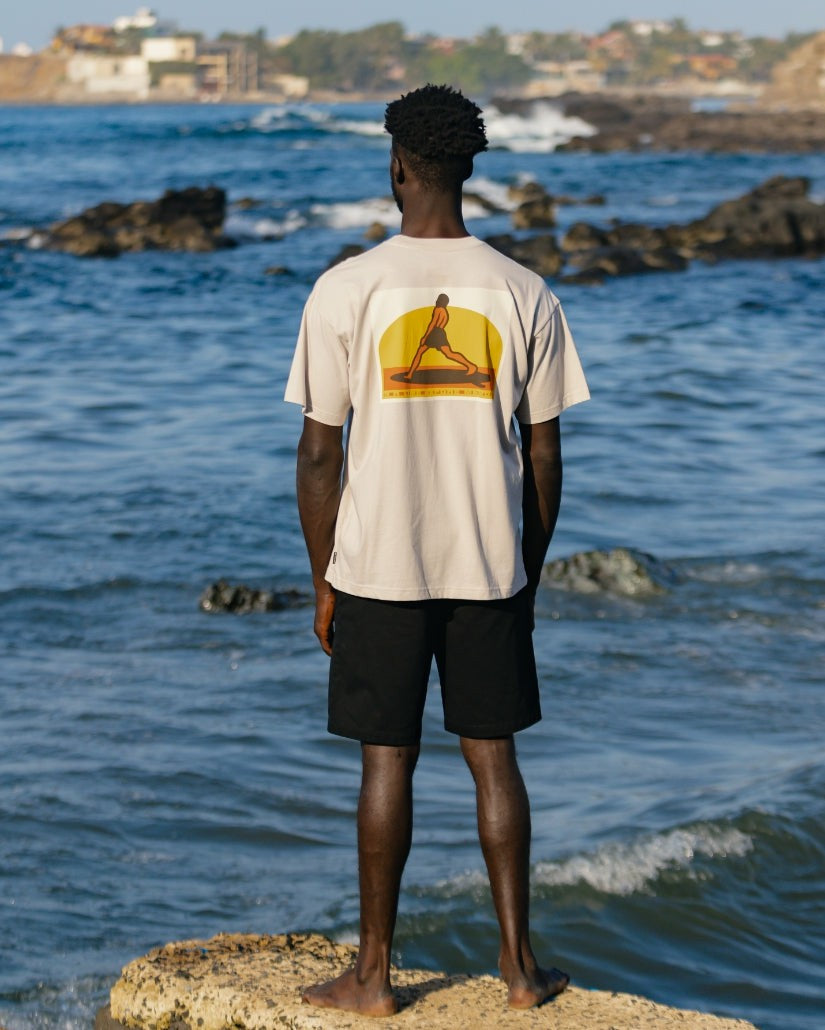 Billabong Men's Billabong x Mami Wata Ritual OG Tee - Stone