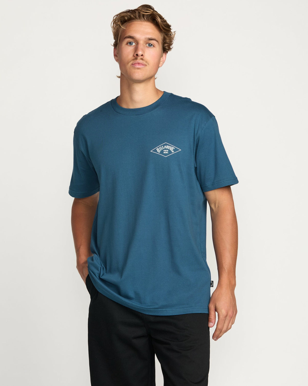 Billabong Men's Diamond Arch Premium Tee - Deep Blue