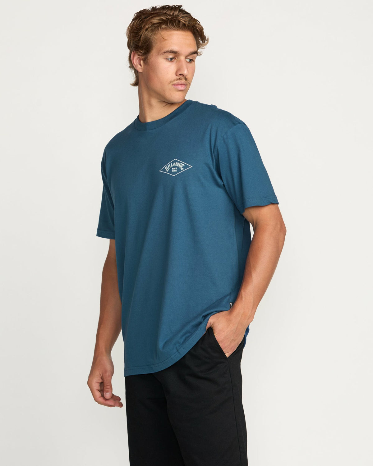 Billabong Men's Diamond Arch Premium Tee - Deep Blue