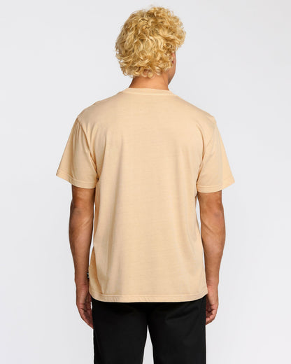 Billabong Men's Essential Premium Wave Wash T-Shirt - Light Khaki