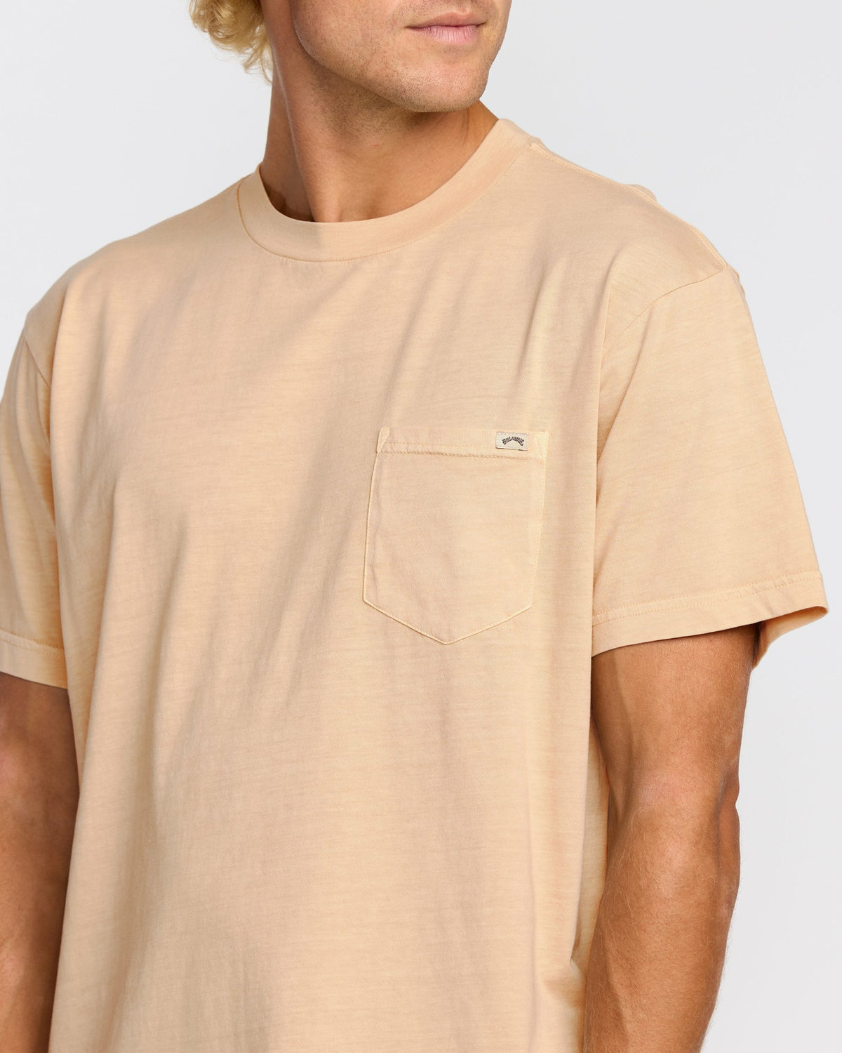 Billabong Men's Essential Premium Wave Wash T-Shirt - Light Khaki
