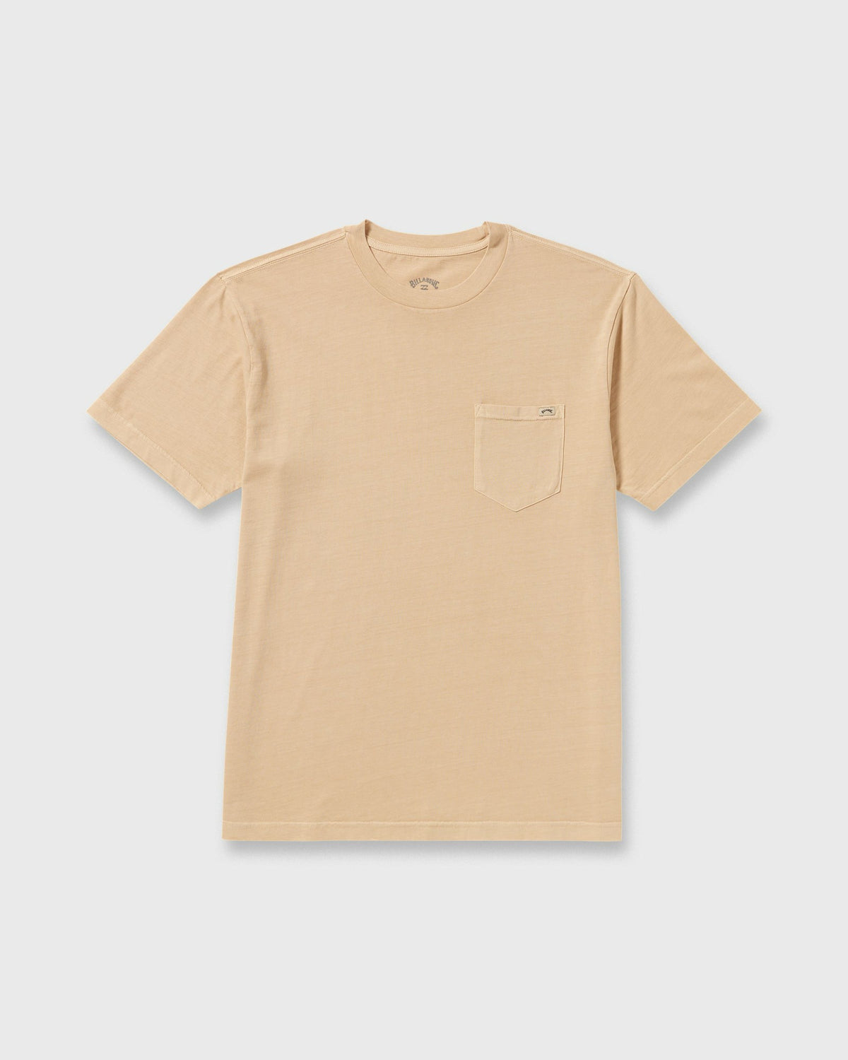 Billabong Men's Essential Premium Wave Wash T-Shirt - Light Khaki