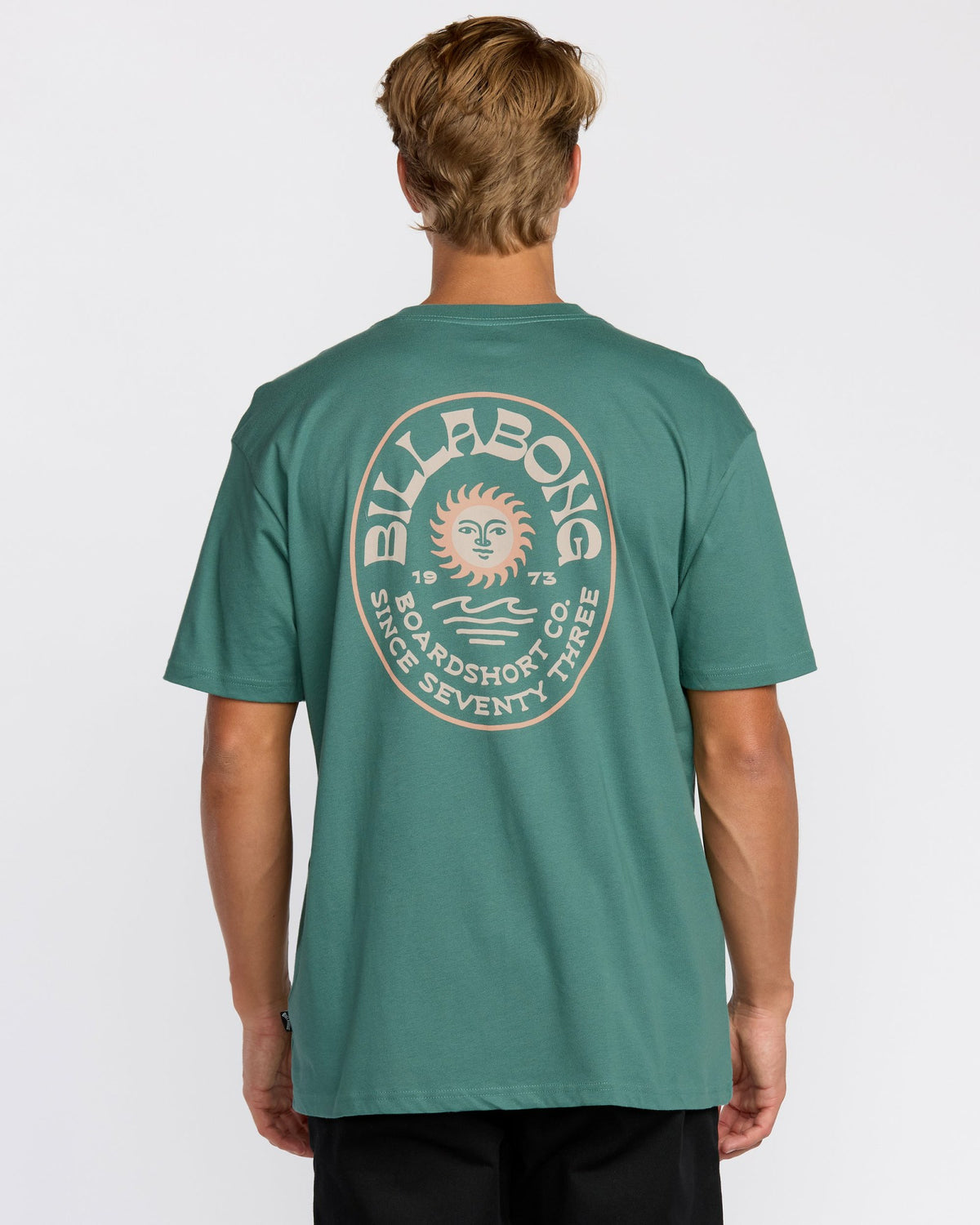 Billabong Men's Sunny Days Premium Short Sleeve T-Shirt - Sage Green