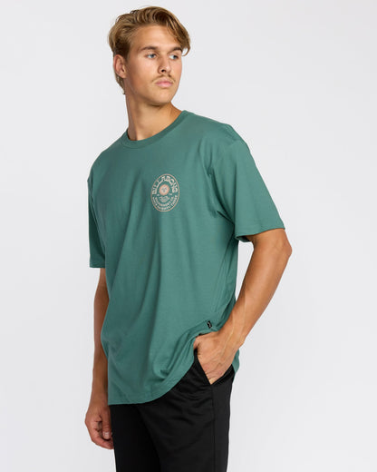 Billabong Men's Sunny Days Premium Short Sleeve T-Shirt - Sage Green