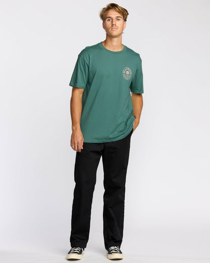 Billabong Men's Sunny Days Premium Short Sleeve T-Shirt - Sage Green