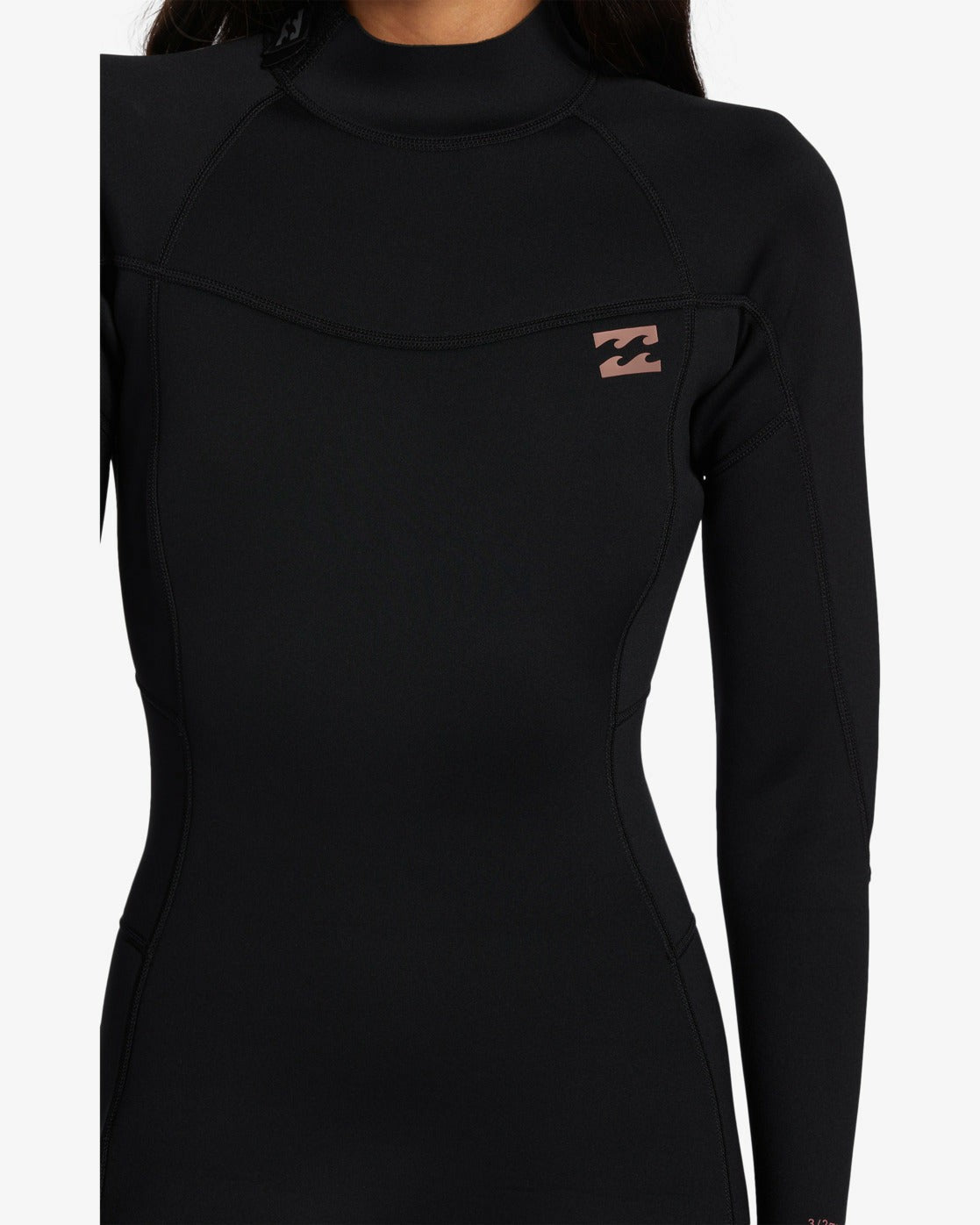 Billabong Women's 3\/2mm Foil GBS Back Zip Wetsuit - Black
