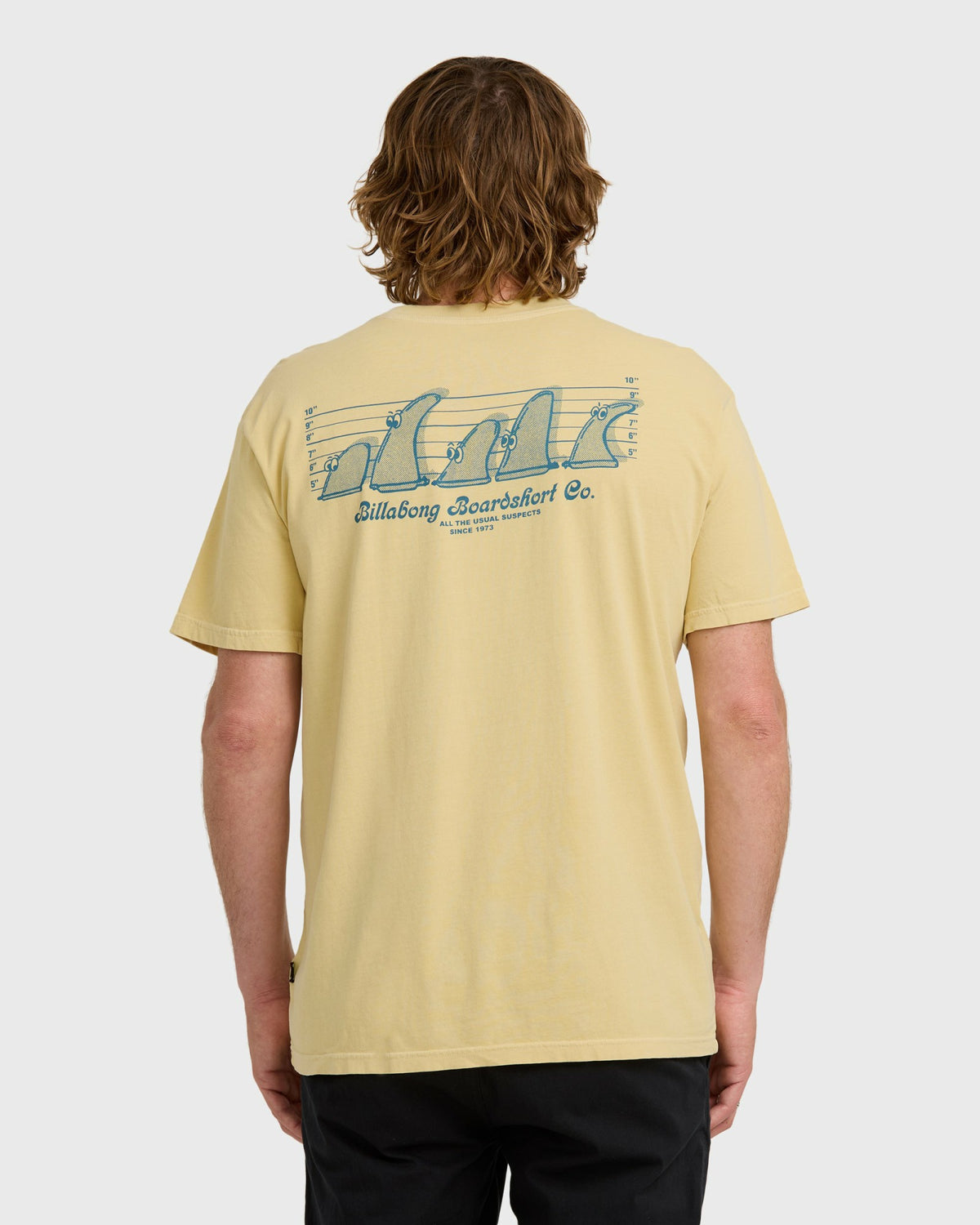 Billabong Men's Suspects Premium Ww Short Sleeve T-Shirt - Golden Yellow