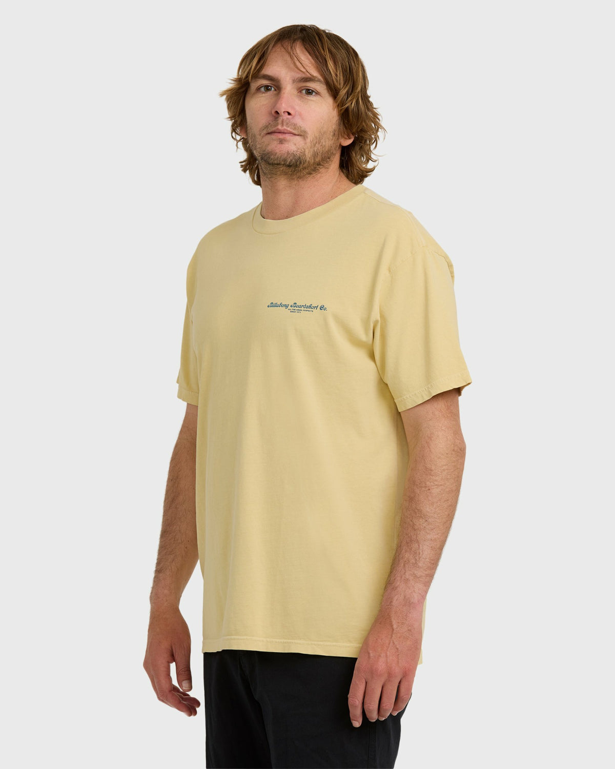 Billabong Men's Suspects Premium Ww Short Sleeve T-Shirt - Golden Yellow