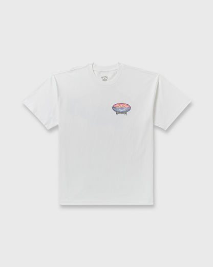 Billabong Men's Quadriple OG Short Sleeve T-Shirt - White