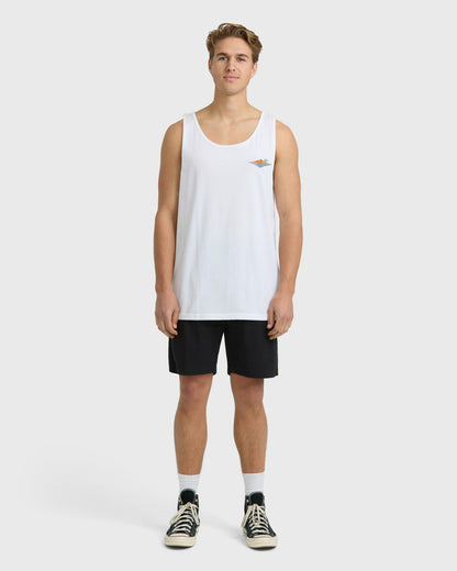 Billabong Men's Point Of View Premium Tank - White