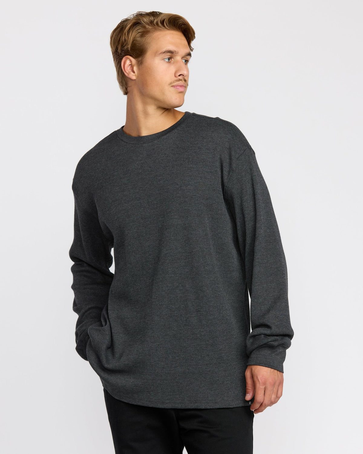 Billabong Men's Essential Thermal Top - Black Heather