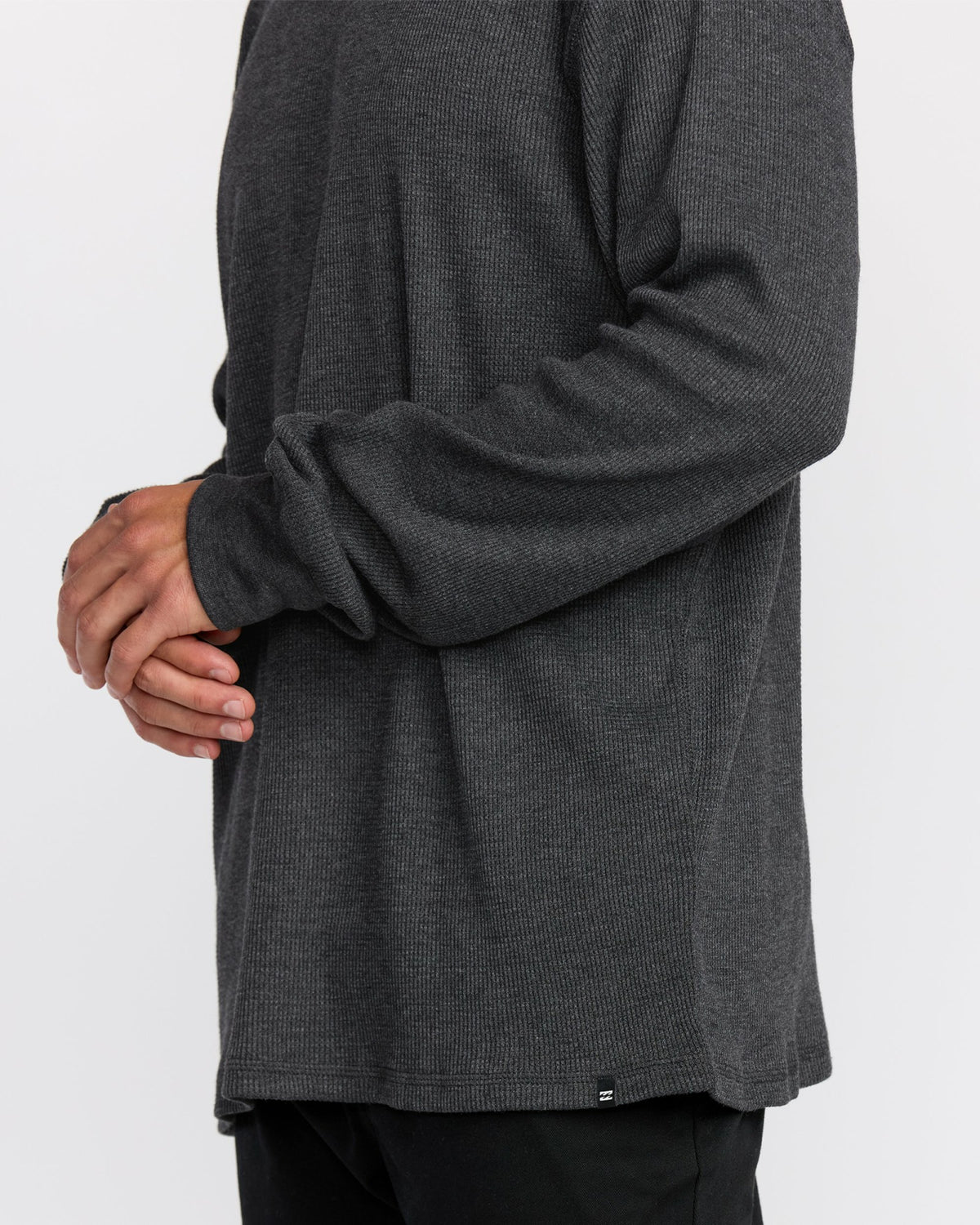Billabong Men's Essential Thermal Top - Black Heather