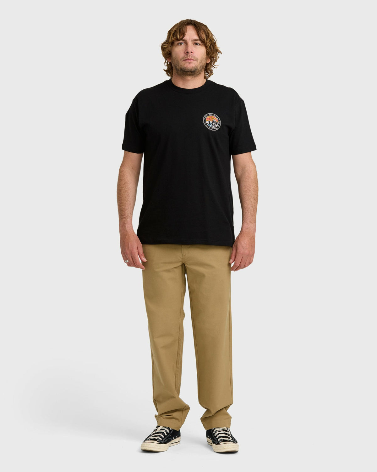 Billabong Men's A\/Div Rockies Short Sleeve T-Shirt - Black